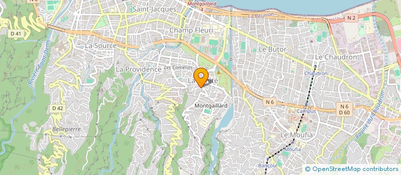 localisation de l'entreprise ELAN ET SENS  SAINT-DENIS