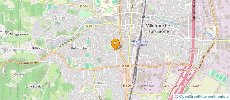 localisation de l'entreprise ELAN FINANCES à VILLEFRANCHE-SUR-SAONE