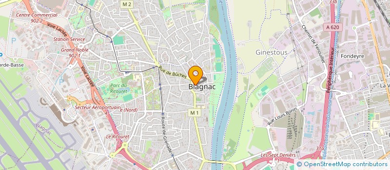 localisation de l'entreprise ELAN GYMNIQUE DE BLAGNAC à BLAGNAC
