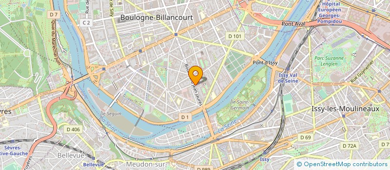 localisation de l'entreprise ELAN IT à BOULOGNE-BILLANCOURT