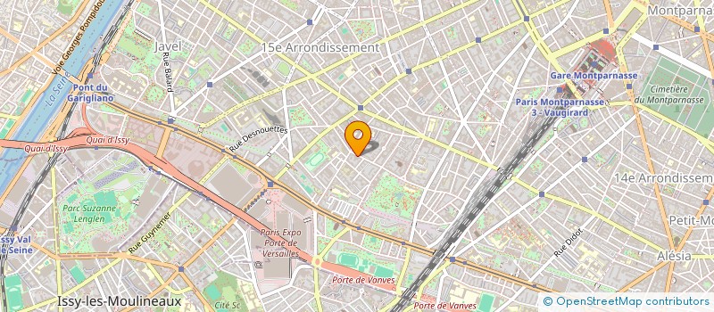 localisation de l'entreprise ELAN NATURE MORILLONS  PARIS