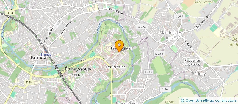 localisation de l'entreprise ELAN NAUTIQUE DU VAL D YERRES à EPINAY-SOUS-SENART