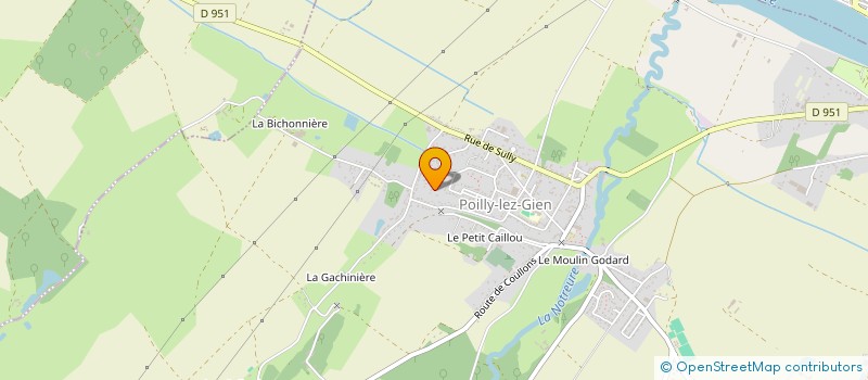 localisation de l'entreprise ELAN POLISSON à POILLY-LEZ-GIEN