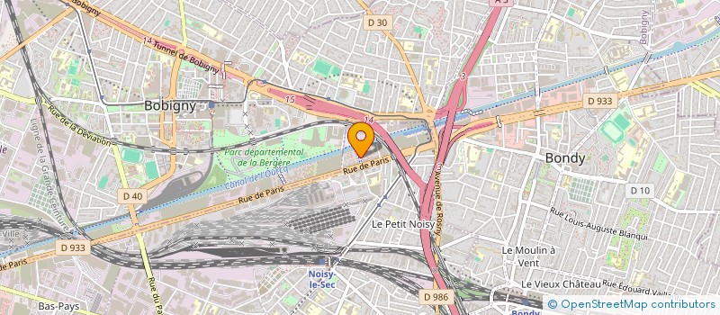 localisation de l'entreprise ELAN SWARM CONSULTING à NOISY-LE-SEC