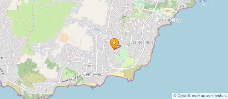 localisation de l'entreprise ELAN'VIE  SAINT-NAZAIRE