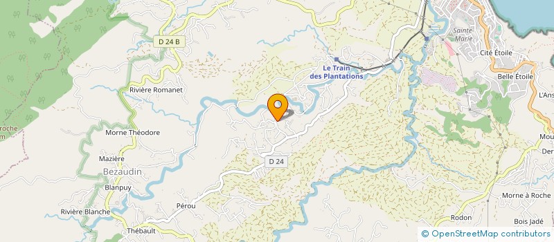 localisation de l'entreprise ELANA ENERGY  SAINTE-MARIE