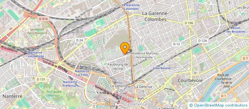 localisation de l'entreprise ELANI à NEUILLY-SUR-SEINE