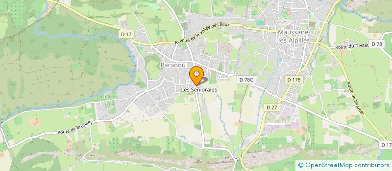 localisation de l'entreprise ELANO  PARADOU