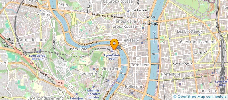 localisation de l'entreprise ELANORA  LYON