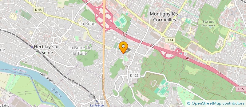 localisation de l'entreprise ELANORE  MONTIGNY-LES-CORMEILLES