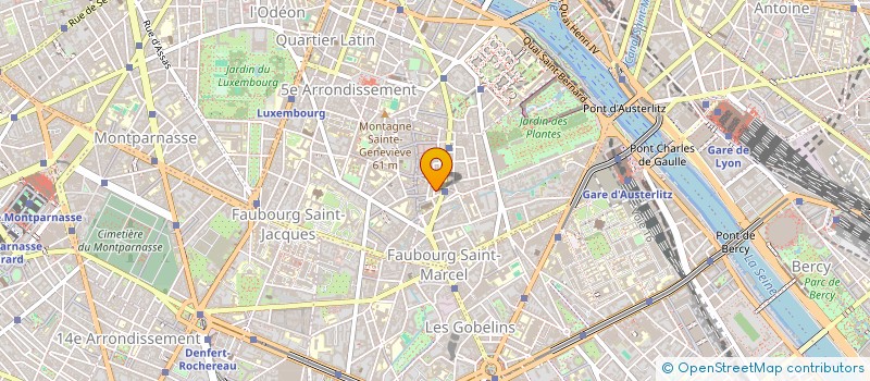 localisation de l'entreprise ELANS ESPACE LIBRE DES ARTS NOMADES  PARIS