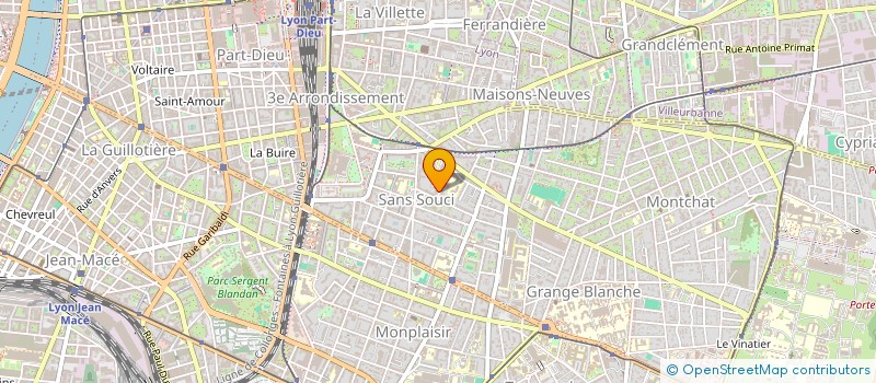 localisation de l'entreprise ELANS EXPERTS & CONSEILS  LYON