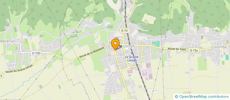 localisation de l'entreprise ELANS SOLIDAIRES  LE GRAND-LEMPS