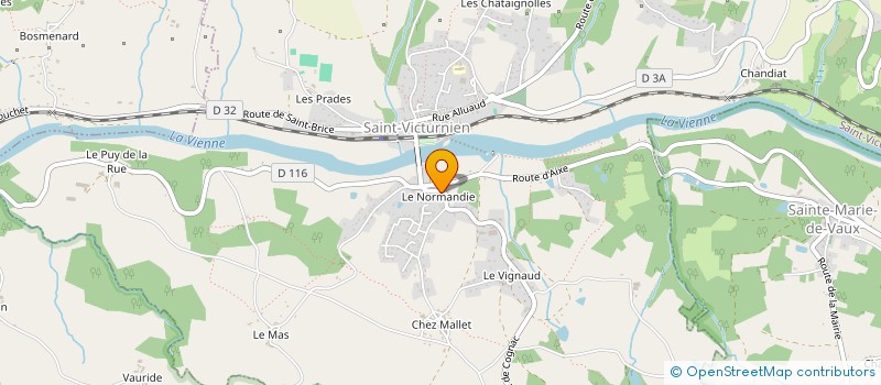localisation de l'entreprise ELANTIFIQUE à SAINT-VICTURNIEN