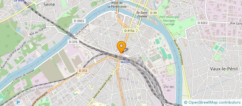 localisation de l'entreprise ELANTXOBE SARL à MELUN