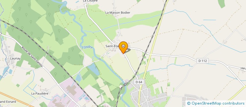 localisation de l'entreprise ELANVIE DE DANSER à BUZANCAIS