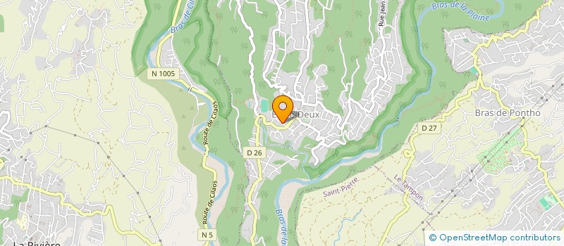 localisation de l'entreprise ELANZ  ENTRE-DEUX