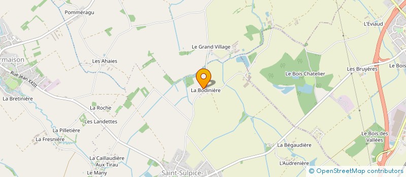 localisation de l'entreprise ELAPHE à MONTREVERD