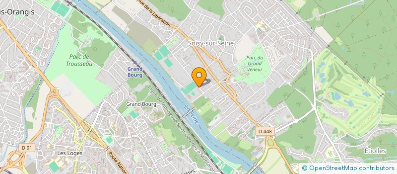 localisation de l'entreprise ELARTH à SOISY-SUR-SEINE