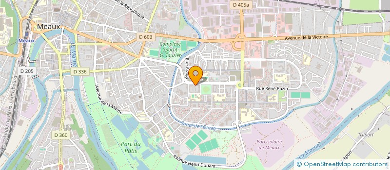 localisation de l'entreprise ELASTICDEV SOLUTIONS à MEAUX