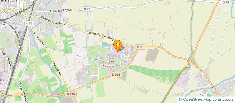 localisation de l'entreprise ELASTOK à TARASCON