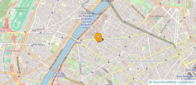 localisation de l'entreprise ELASTRON à PARIS