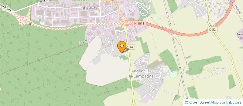 localisation de l'entreprise ELATRECH  ANGERVILLE-LA-CAMPAGNE