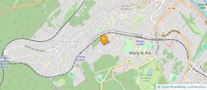 localisation de l'entreprise ELAU2A  MARLY-LE-ROI