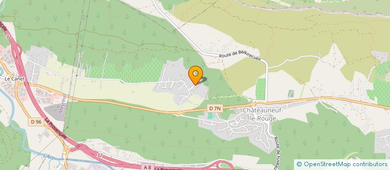 localisation de l'entreprise ELAUMAVETA  CHATEAUNEUF-LE-ROUGE
