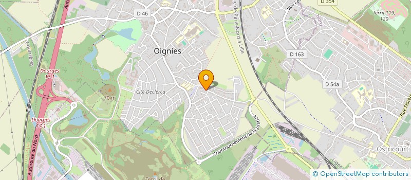 localisation de l'entreprise ELAYAZ  OIGNIES