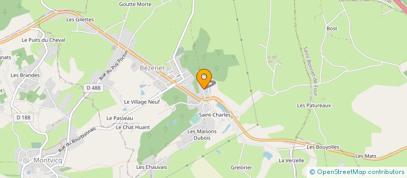 localisation de l'entreprise ELB FROID à MONTVICQ