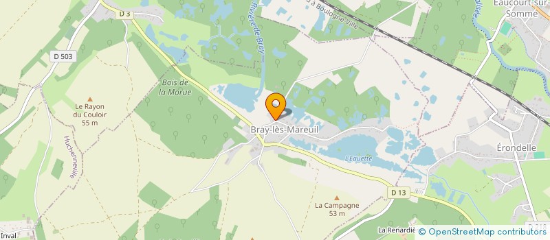 localisation de l'entreprise ELBA  BRAY-LES-MAREUIL