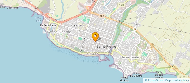 localisation de l'entreprise ELBA à SAINT-DENIS