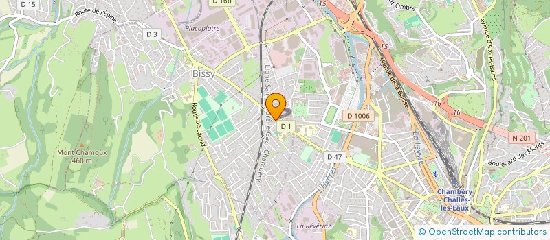 localisation de l'entreprise ELBA MARKET  CHAMBERY