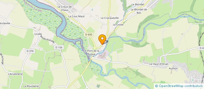 localisation de l'entreprise ELBAMA PRODUCTION  CHERBOURG-EN-COTENTIN