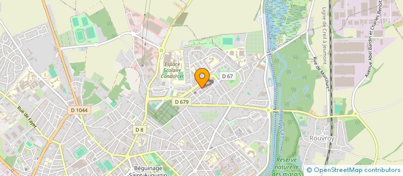 localisation de l'entreprise ELBAMK à SAINT-QUENTIN