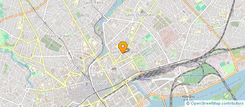 localisation de l'entreprise ELBARAKA à NANTES