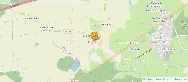 localisation de l'entreprise ELBAZ  SAINT-MARTIN-DU-FOUILLOUX