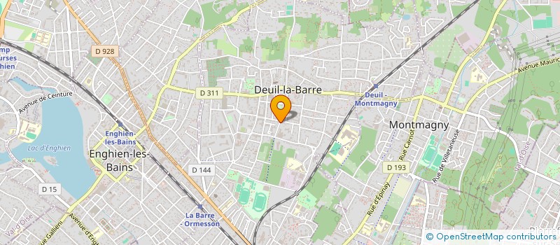 localisation de l'entreprise ELBAZ  DEUIL-LA-BARRE