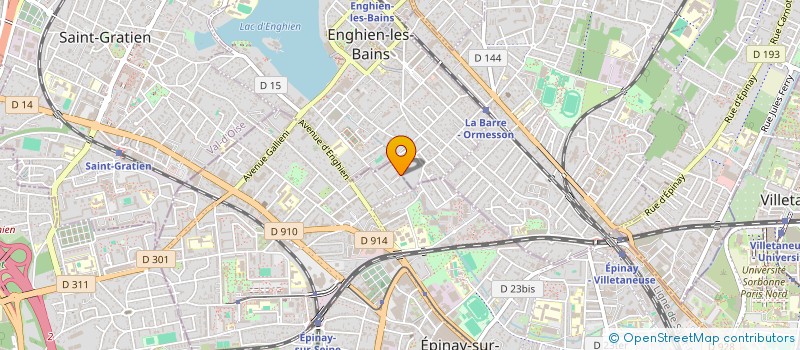 localisation de l'entreprise ELBE CONSEIL à EPINAY-SUR-SEINE