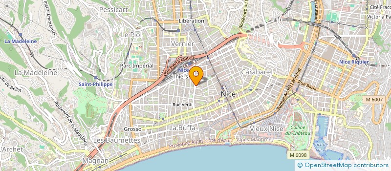 localisation de l'entreprise ELBE CUISINES à NICE