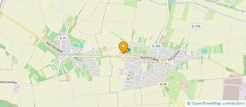 localisation de l'entreprise ELBETE  HATTEN