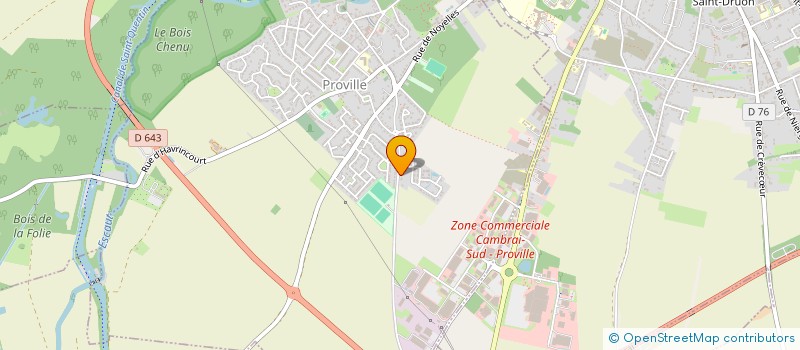 localisation de l'entreprise ELBI CREATIVE  LAMBRES-LEZ-DOUAI