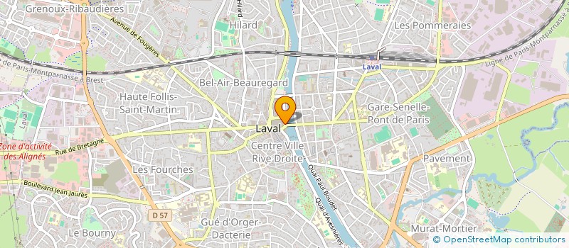 localisation de l'entreprise ELBISTAN à LAVAL