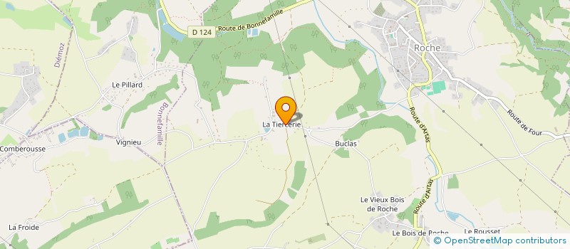 localisation de l'entreprise ELBO  ROCHE