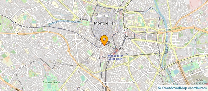 localisation de l'entreprise ELBOUHALI ET FRERES à MONTPELLIER