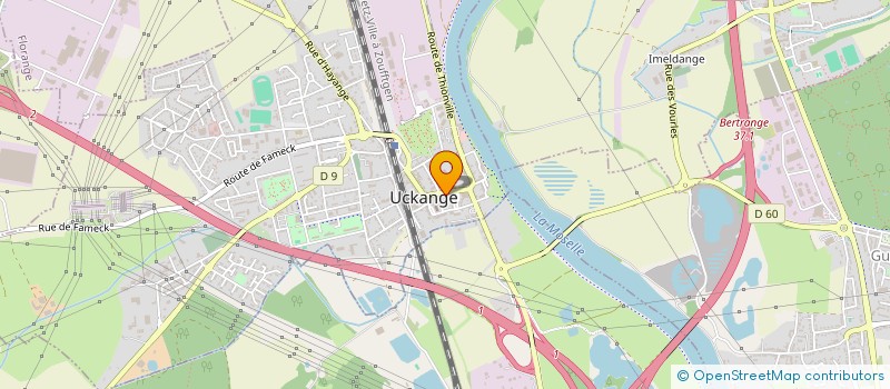 localisation de l'entreprise ELC  UCKANGE