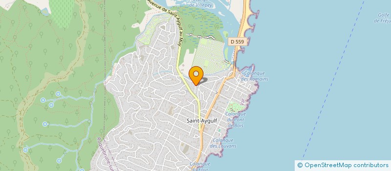 localisation de l'entreprise ELC à FREJUS