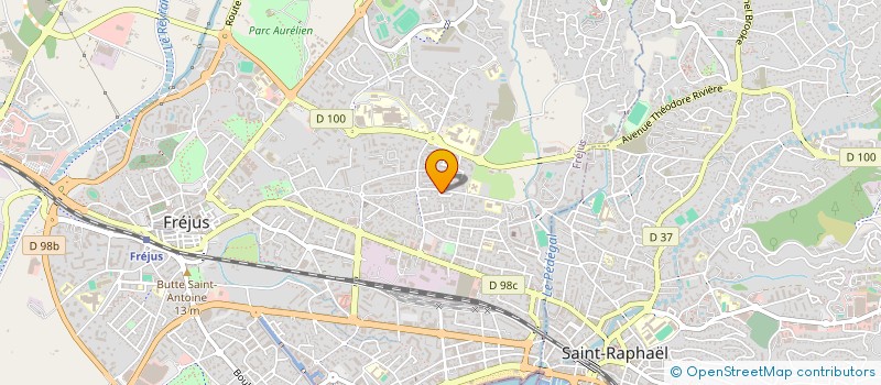 localisation de l'entreprise ELC à FREJUS