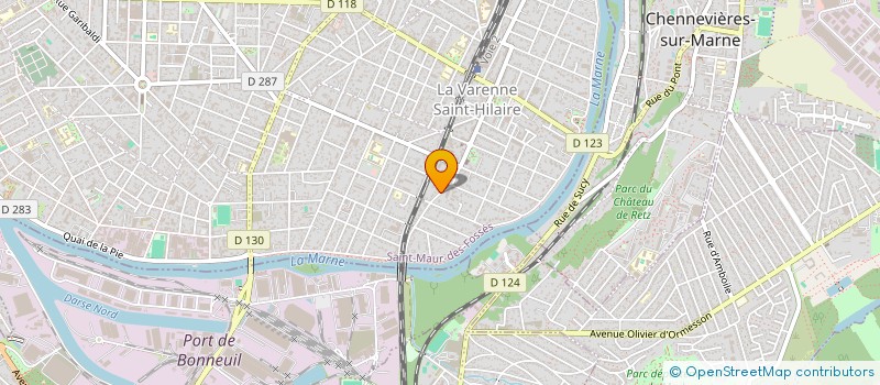 localisation de l'entreprise ELC CONSULTING à SAINT-MAUR-DES-FOSSES